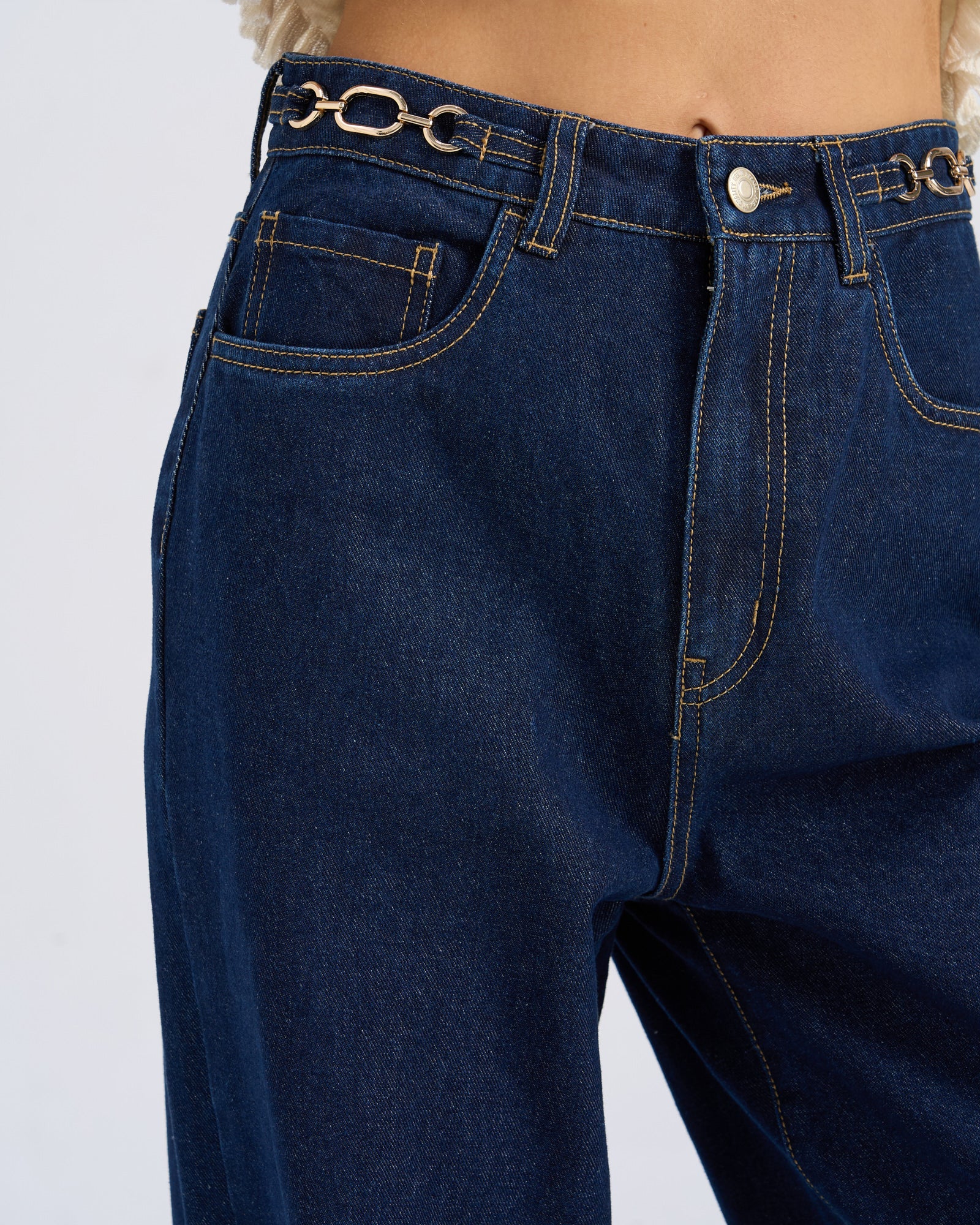 VMKATHY WIDE BELT JEANS
